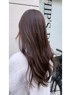 ヒップスデコ(Hip's deco) 【ダブルカラーでつくる】アッシュベージュカラーhi