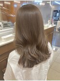 ブリーチなしベージュ