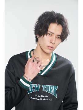 ヘアーサロン フーガ 春日部店(HAIR SALON fuuga) 定番センターパートとメンズパーマ