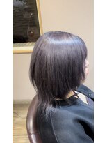 ヘアドレッシング インプローブ 前橋(hair dressing improve) ブリーチを使った高透明感髪質改善カラー