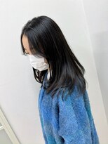 レナークソワン(LENAHC SOIN) ツヤ髪ロング/レイヤーカット/暗髪ロング/デザインカラー