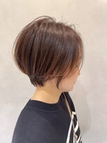 ウル(uru) ☆お客様style☆前下がりふんわり丸みショート