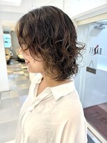 くるくるパーマミディアムパーマウルフパーマコスメパーマ