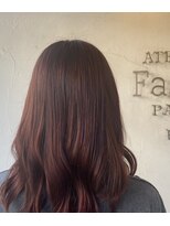 アトリエ ファゴビス(ATELIER FAGOT Bis) 【Chikano】深みのあるレッドブラウン