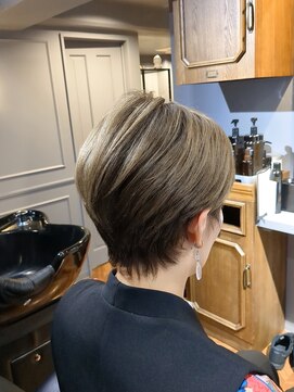 トランク(Trunk) 40代～のマッシュショートスタイル。【桜木町駅/横浜/】