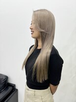 チュダック(ChuDuck)&nbsp;韓国風《グレージュ》ハイトーン/ケアブリーチ/ダブルカラー