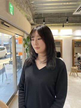 アドア 横浜(ADORE) 【ADORE】オリーブ×ロングレイヤー