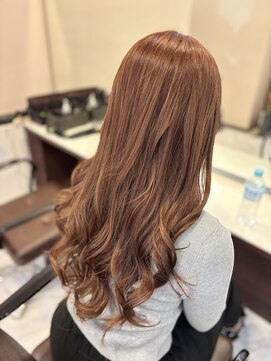 ルセ イノベーション 白岡本店(Ruse innovation) 【4月】オレンジベージュ×ロング