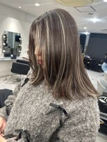 キング 枚方店(K!ng)&nbsp;縮毛矯正髪質改善ハイライトレイヤーカット枚方美容室エクステ