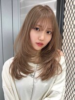 ロンドウル 熊本(Lond ulu) トレンド感抜群!!!ふんわりレイヤーカット×艶髪透明感カラー