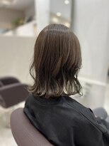 シュク 高円寺(SYUK)&nbsp;オリーブグレージュ/透明感カラー/ミディアム/SYUK【青木】