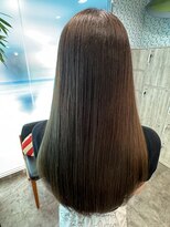 アース 津田沼店(HAIR&MAKE EARTH) ストレートロングスタイル