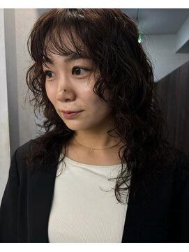 オーパスバイアンブルリュクス 池袋(Opus by ambleluxe) レディースパーマ/ミディアム/スパイラル