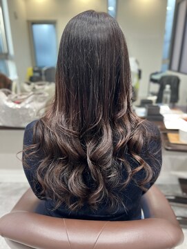 ヘアースペース オブジェ(Hair Space Objet) ロングヘア　メルココ縮毛