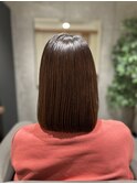 髪質改善縮毛矯正+髪質改善トリートメント