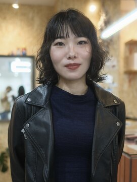 ジュール(JOULE'S) 黒髪ボブパーマ/カットパーマ/顔周り/レイヤーカット/バイカルテ