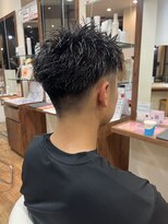 ジップ 浜田店(zip)&nbsp;メンズ濡れ感スタイル×20代おしゃれ感