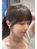 少しのカットで印象が変わる！リピート率No.1☆前髪・顔まわりカット￥2200 