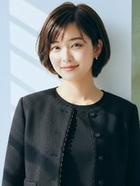 リル バイ フレイムス 川口(Lilou by Frames)&nbsp;ショートボブ髪型20代30代40代50代前髪あり前髪なし面長丸顔川口