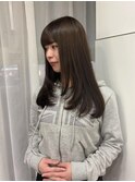 小顔カット/ブラウン/透明感カラー/髪質改善/巻き髪