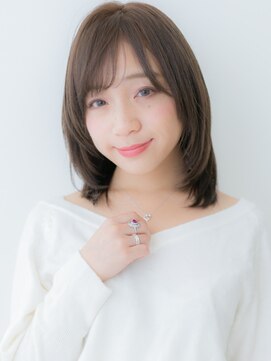 カバーヘア ブリス 戸田公園西口店(COVER HAIR bliss) グレーベージュバタフライカットシャギーウルフX戸田公園30代