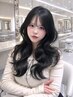 【松本・YUNA限定】小顔レイヤーカット+艶髪カラー+高級トリートメント