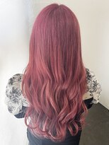 サラジュ 仁川店(SARAJU) 【カラー特化サロン】 ブリーチあり×ボルドーピンク
