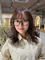 サロンドミルク 新百合ヶ丘店(salon de MiLK)&nbsp;パーマ風巻き髪