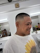 バーバーカリミチ(Barber karimichi)&nbsp;ボウズフェード