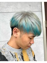 リッツ 岡崎緑ヶ丘店(Ritz)&nbsp;ブリーチ_グラデーション_ヘッドスパ_R81030