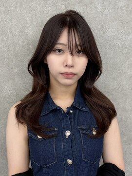 コク 千葉駅西口(COQU) くびれ巻き/レイヤーカット/ブラウンカラー