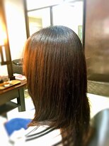 キャン 温品店(CAN)&nbsp;【ＣＡＮ】潤い＆艶重視のリタッチ縮毛矯正