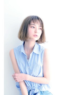 プリマ エメ(PRIMA aimer) 透け感重視のシンプルボブ