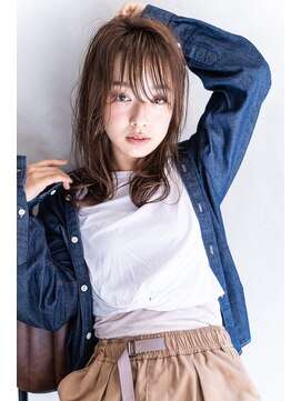 シエナ 渋谷(Siena) siena　色っぽウザバングｘ緩めカール