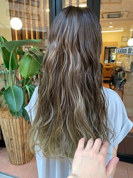 サロンドセレクション(salon de selection) オリーブベージュ