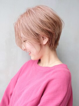 アルバム 銀座(ALBUM GINZA) ハンサムショート_スリークボブ厚めバングローライト_ba282731