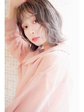 ミラレスカ 栄(MIRA RESCA) 韓国風前下がりボブbyウラタニ