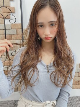 ルービック バランス 天王寺(Rubik's×Balance) 髪が柔らかく見えるゆるふわ愛されブラウンカラー