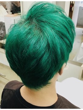 ヘアメイクマナ(hair make MANA) ブリーチオンカラー