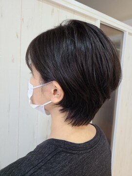 ワンクリエーション(ONEcreation) #ダークアッシュ#ショートボブ