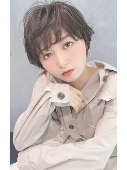 バンブーグラスホワイト(Bamboograss white)の写真/カット+カラー￥5500/カット+カラー+スピード髪質改善￥6500！薬剤もオーガニックカラーで髪に優しい◎