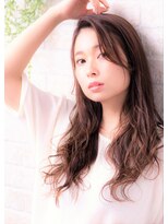 ソア 武蔵小杉(SOAR)&nbsp;カーキグレージュ＆大人かわいいフェザーバング小顔くびれボブ