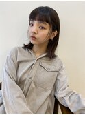 眉上バング/顔回りレイヤー