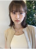 ぱつっとミディアム