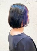 【flor 戸塚】*インナーカラー+バイオレット＋アッシュ*