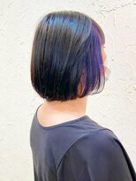 フロール(Flor)&nbsp;【flor 戸塚】*インナーカラー+バイオレット＋アッシュ*