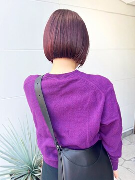 アントワープヘアー(Antwerp hair) ピンクカラー/ミニボブ/ぱっつんボブ/ボブカット