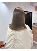 ブリーチなしミルクティーベージュ