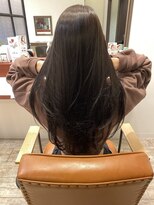 マーリャヘアー(mallia hair) レイヤースタイルレイヤーカットロングレイヤー小顔スタイル