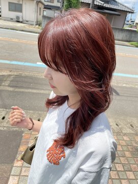 エルパライソ 鯖江店(Elparaiso) 鯖江/髪質改善/艶髪ロング/韓国風/ラテカラー/ピンクベージュ